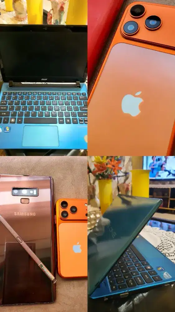 Laptop Notebook Acer Aspire One
+ iP17 Pro Max HP Mini Cosmic Orange