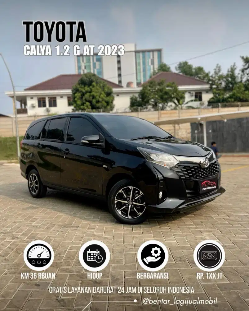 [Termurah] Toyota Calya 1.2 G AT 2023