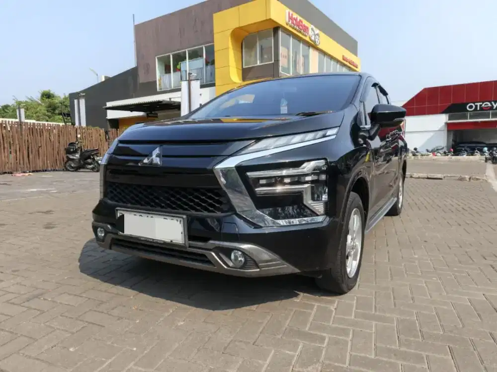 LOW KM TERMURAH!! MITSUBISHI XPANDER 1.5 SPORT AT MATIC HITAM 2022