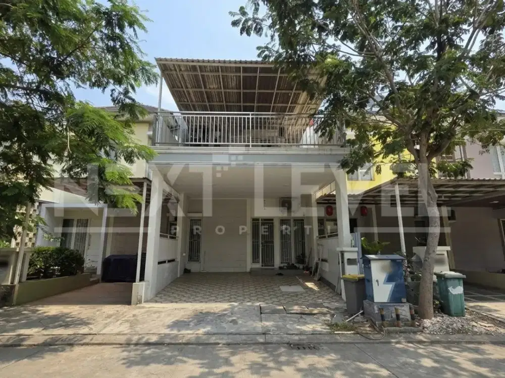 Rumah 2 lantai renov total semi furnish cluster Adara, harapan indah