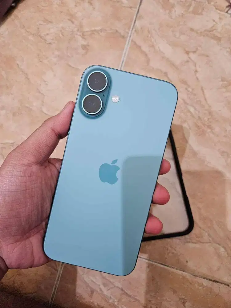 Iphone 16 plus 128 ibox teal fullset mulus