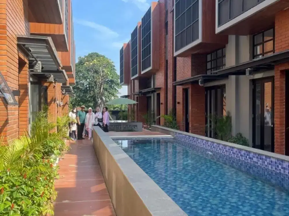 DIJUAL CEPAT RUMAH MURAH DI KEMANG DALAM CLUSTER FASILITAS KOLAM RENANG