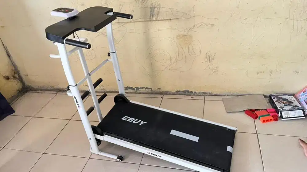 Treadmill Manual Tanpa Listrik Karpet Masih Baru Jarang Pakai - Rajeg
