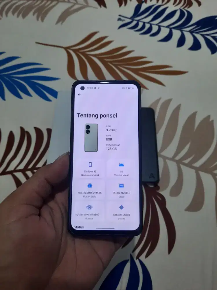 ASUS ZENFONE 10 GREEN 128/8 GB, MULUS LIKE NEW, NORMAL, FULLSET