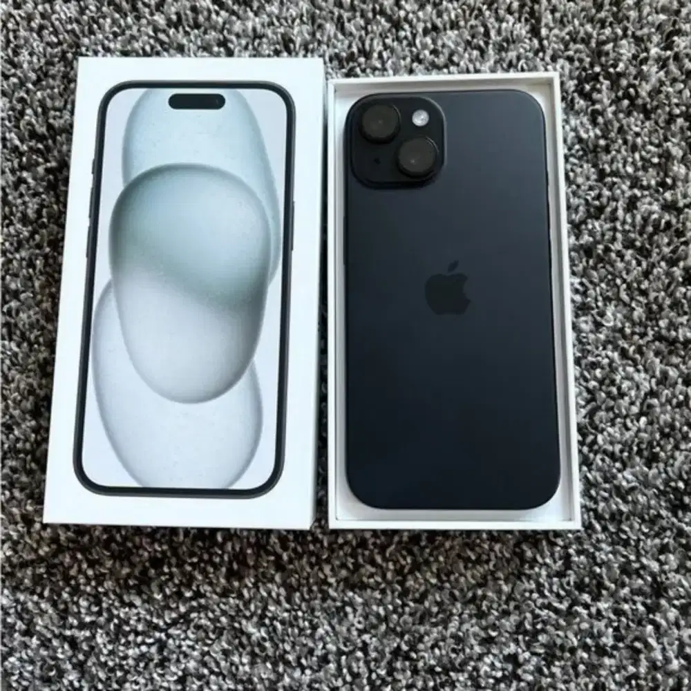 IPHONE 15 BLACK 128GB LIKE NEW BH 97%