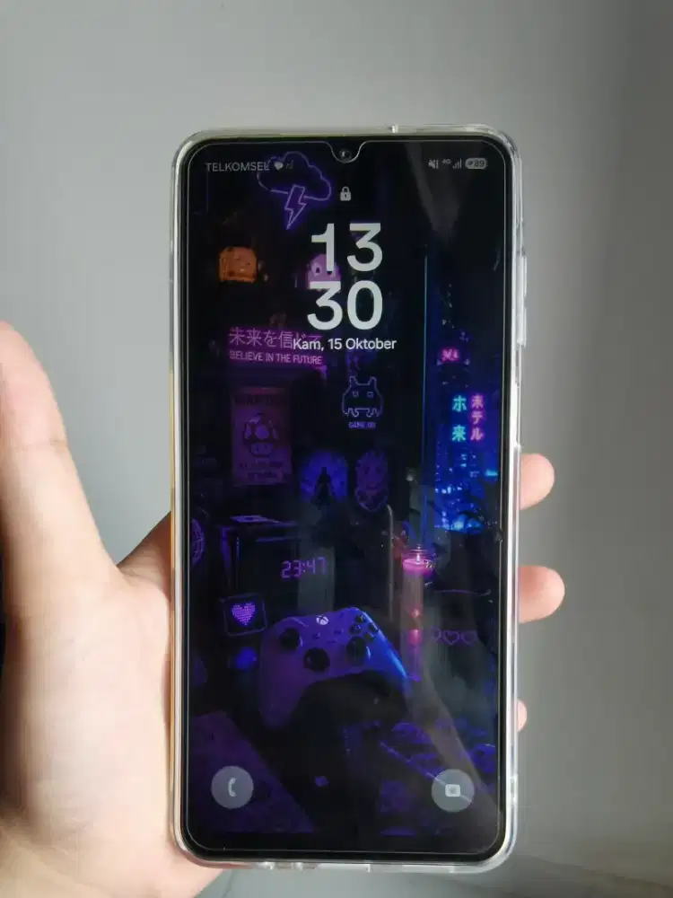 SAMSUNG A07 8/64 BIRU BELUM SEMINGGU