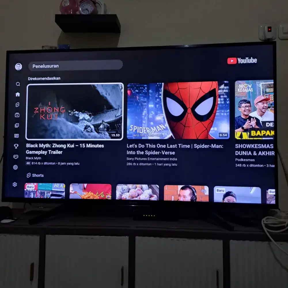 JUAL BU MURAH BANGET SMART TV SONY BRAVIA 49 INCH NETFLIX YOUTUBE