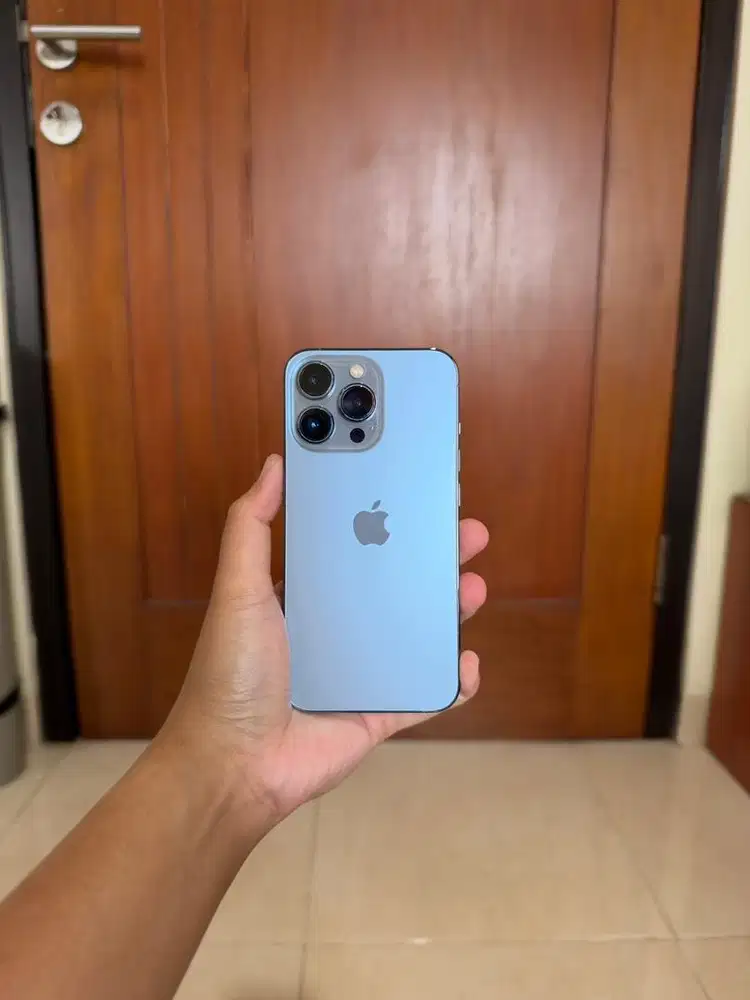 DIJUAL Iphone 13 Pro 128Gb Sierra Blue