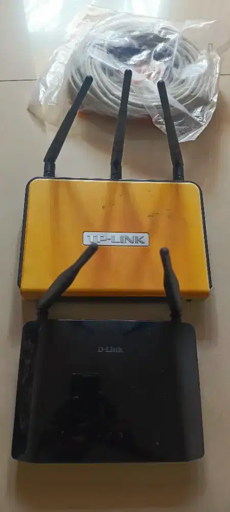 Modem router wifi bekas warnet