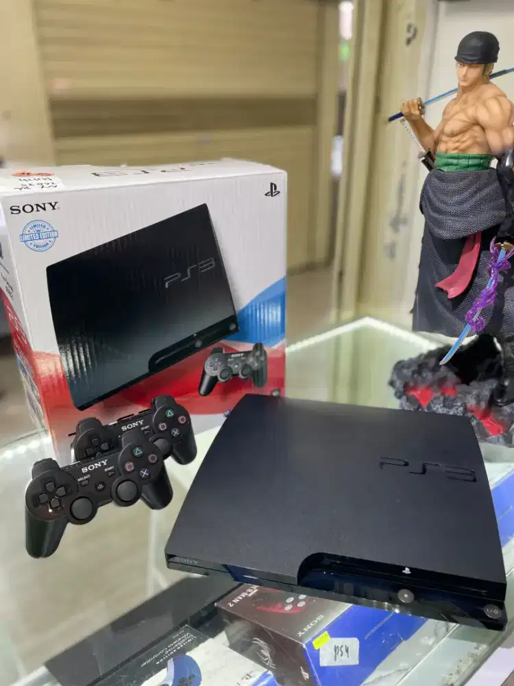PS3 Slim 500GB Seri 30 2 Stik