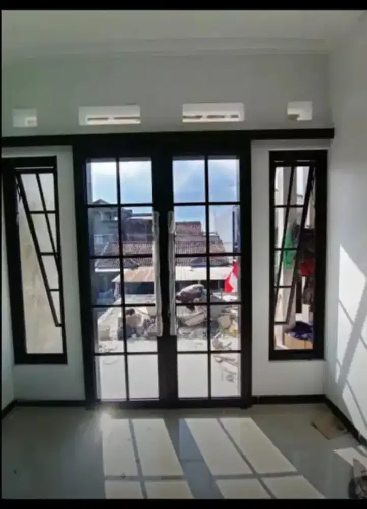 Menerima pemasangan kusen pintu dan jendela aluminium