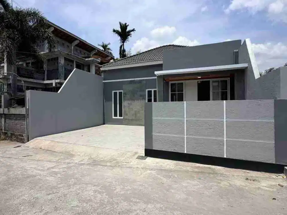 RUMAH MEWAH 1 LANTAI LIMASAN MODERN DENGAN TANAH LUAS DI WEDOMARTANI NGEMPLAK SLEMAN