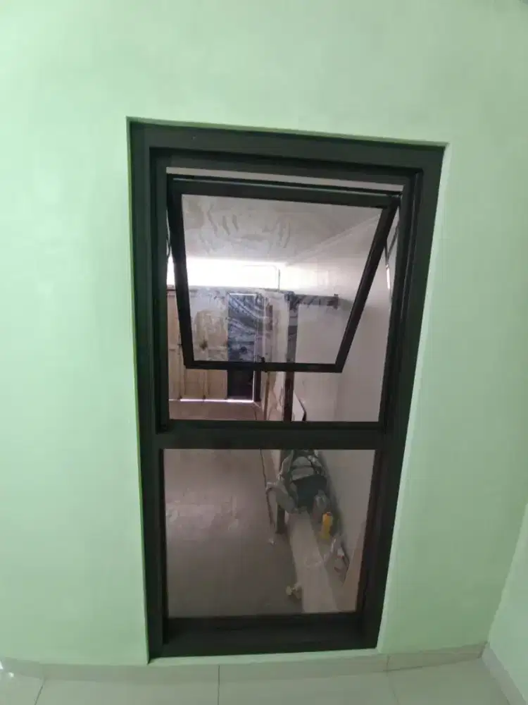 Menerima pemasangan kusen pintu dan jendela aluminium