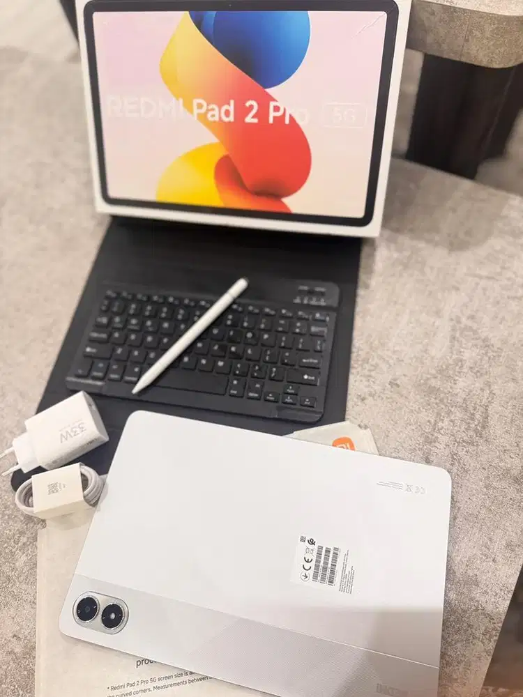 REDMI PAD 2 PRO 5G   LENGKAP KEYBOARD + PENSIL