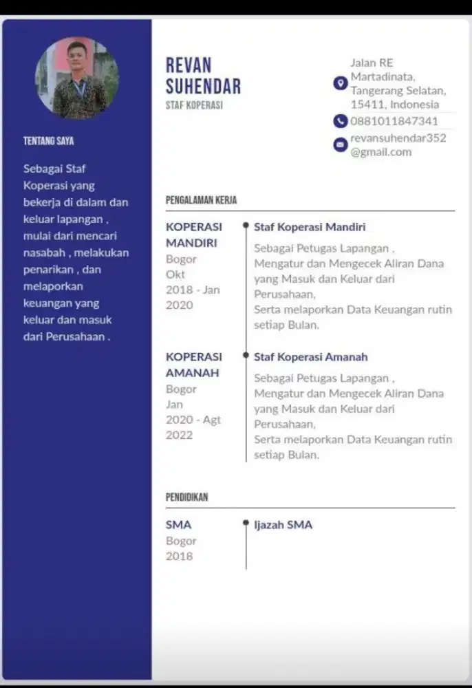 Cari kerja daerah Bogor atau luar bogor