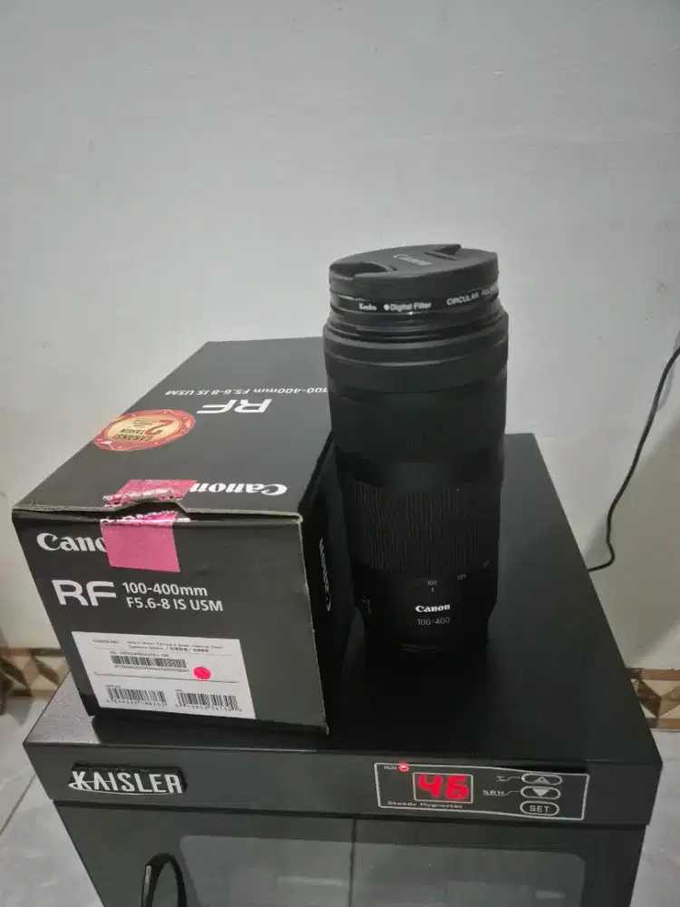 DIJUAL LENSA CANON RF 100-400 dan RF 1.8