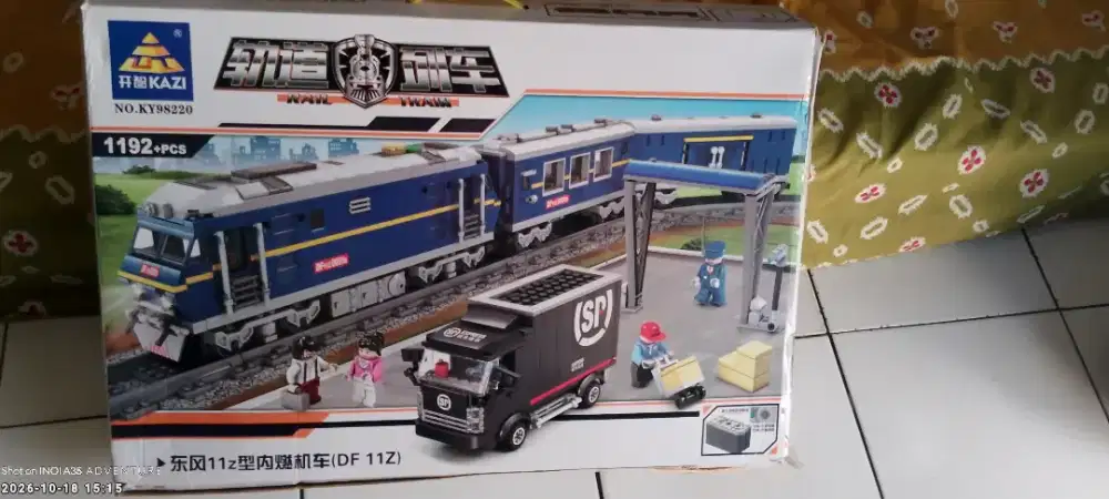 Jual mainan anak RAIL TRAIN KAZI