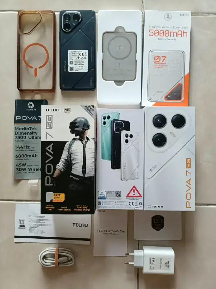 Tecno pova 7 5G seperti baru 8/256