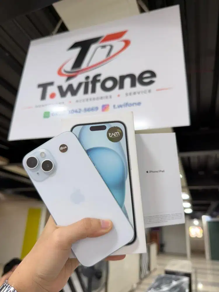 second like new iphone 15 128gb Garansi Resmi iBox