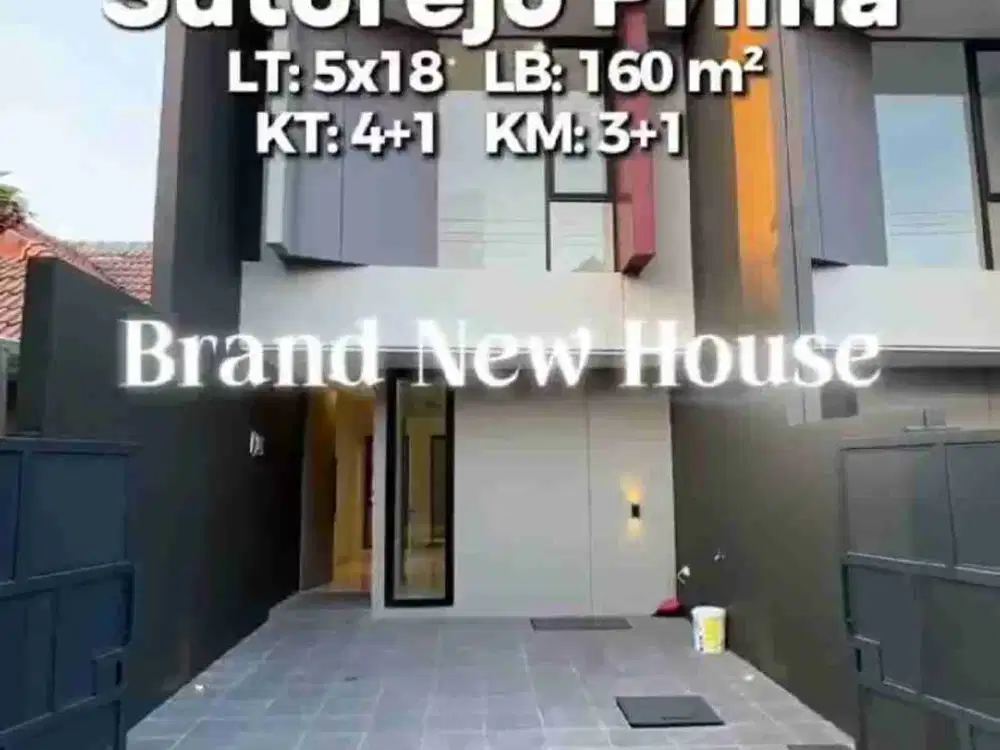 Sutorejo prima Indah kec Mulyosari Surabaya Timur dijual rumah 2 Lantai Siap Huni SHM IMB