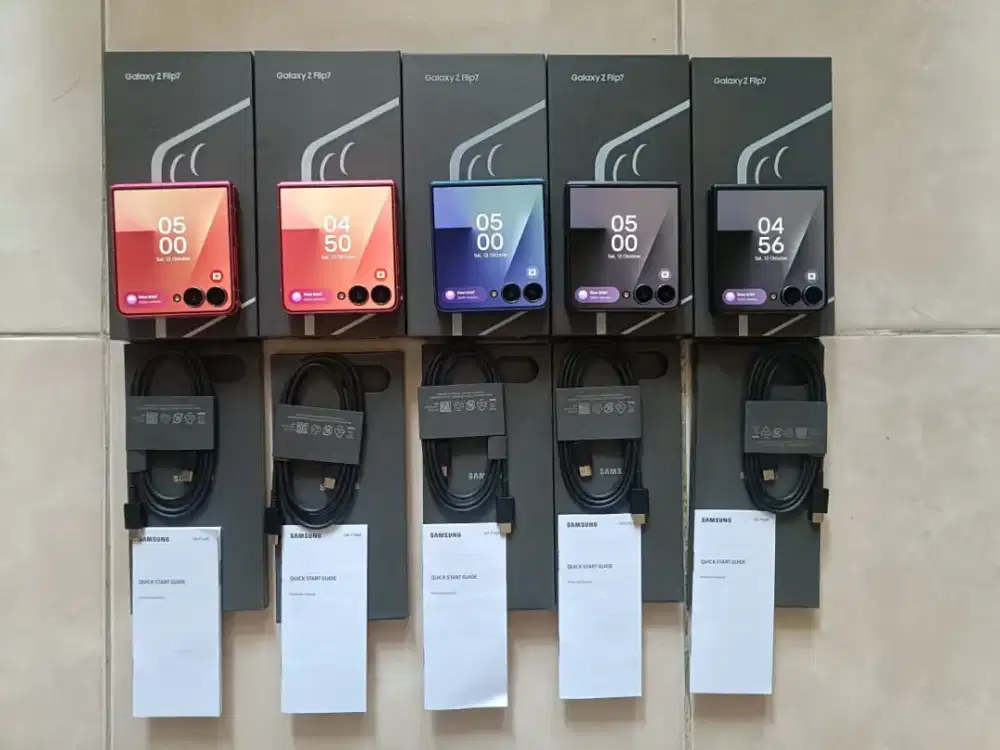 Samsung Z Flip 7 seperti baru 12/256