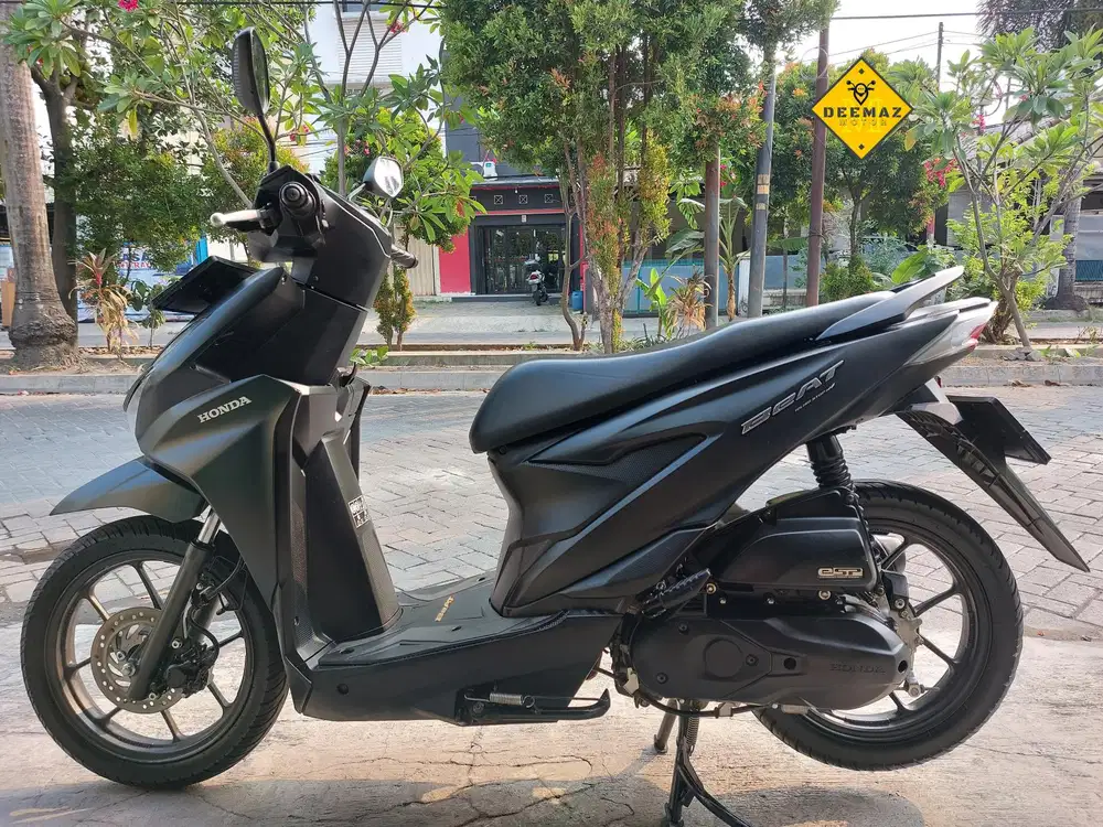 (DP 500)‼️ Plat B TangKot Beat Deluxe Smart Key Hitam 2024 Cash Kredit