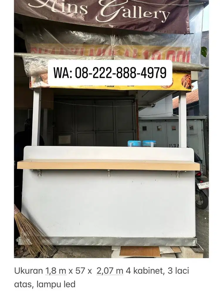 Jual etalase untuk jualan makanan