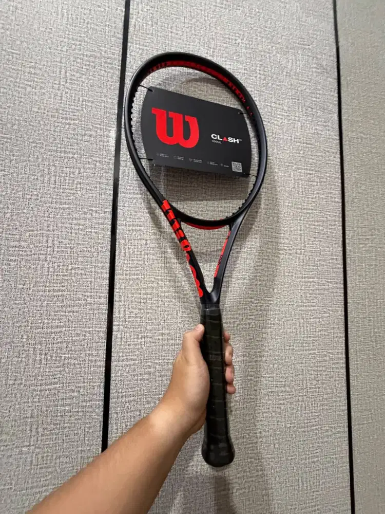 Wilson Clash 100 V3 Raket Tenis Tennis Racket NEGO