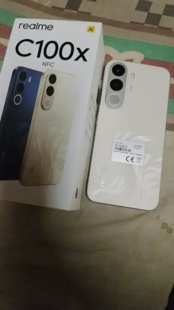Realme c100x pemakaian baru 1bln nominus