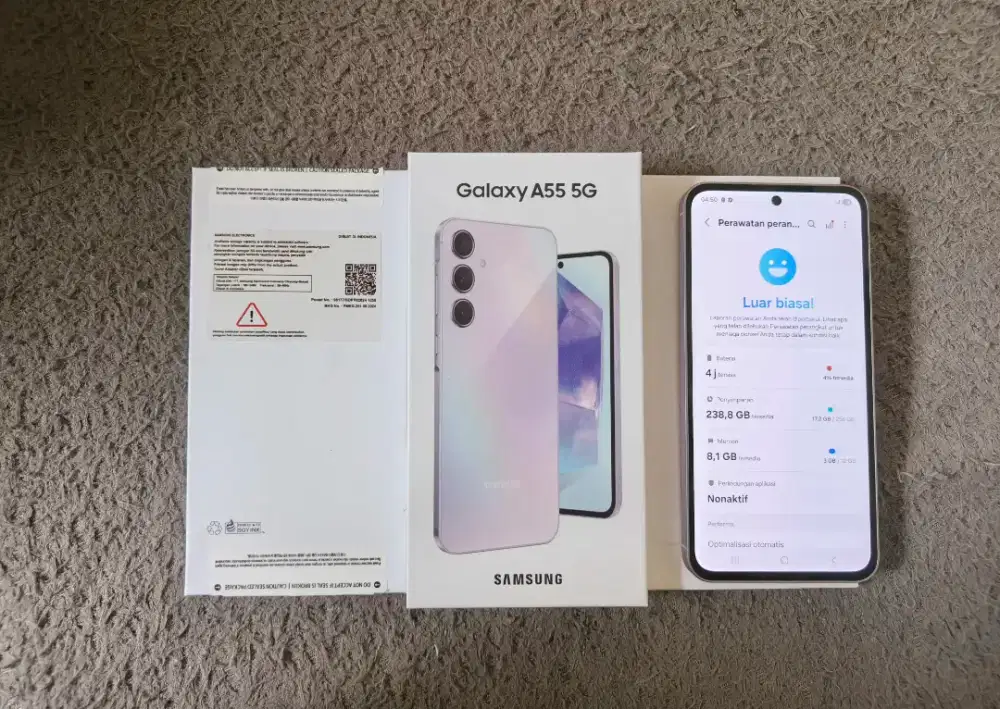 SAMSUNG A55 RAM 12/256 5G
