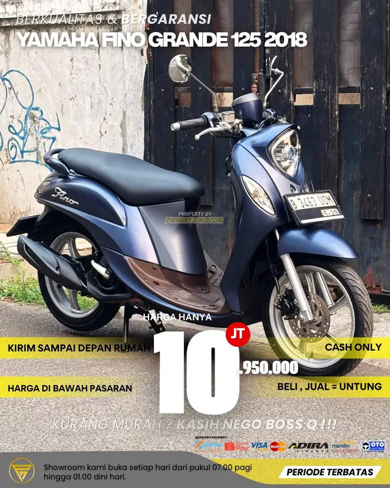 YAMAHA FINO GRANDE 125 2018