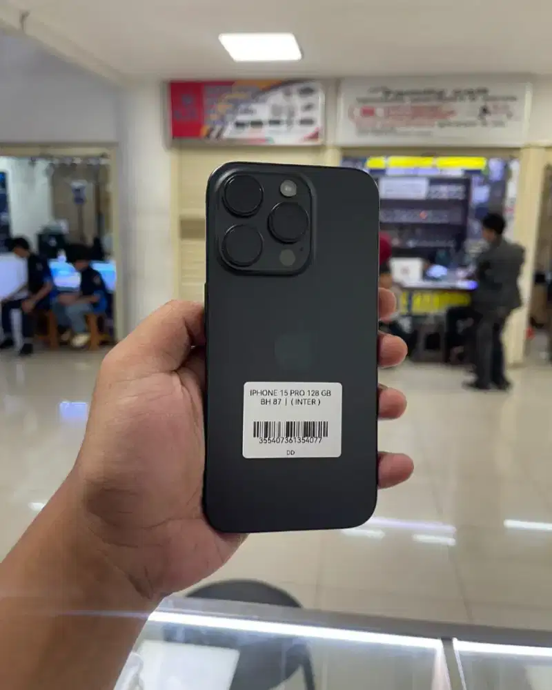 Iphone 15 pro 128gb
Lengkap