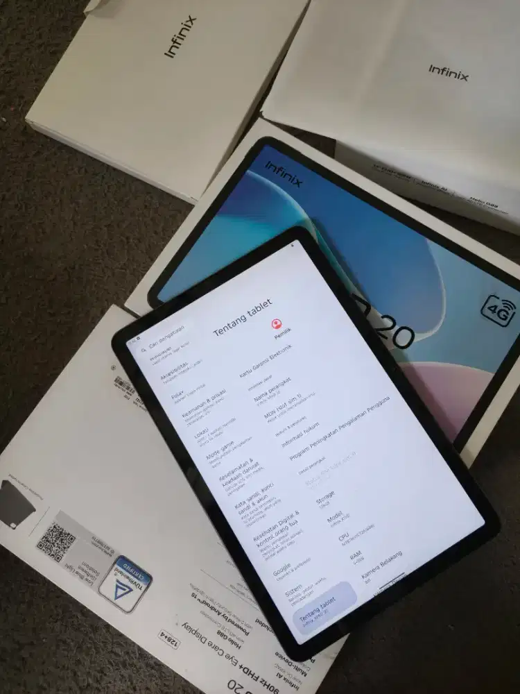 INFINIX XPAD 20 RAM 4/128