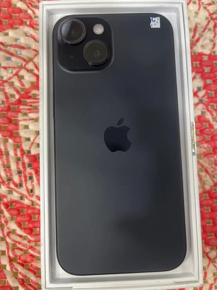 iphone 15 256 hitam second