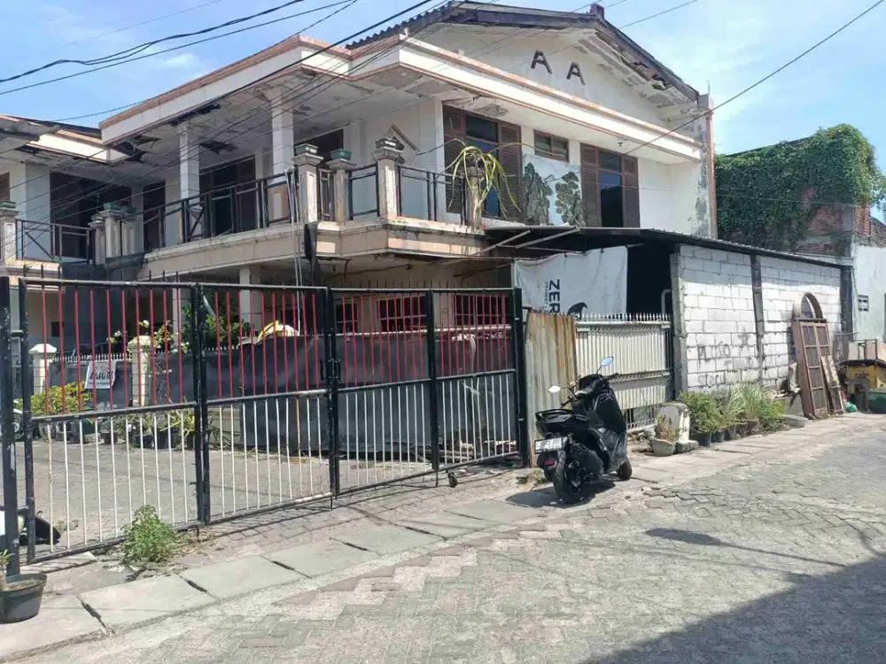 Kalijudan Taruna Mulyorejo Surabaya Timur dijual Rumah Hook 2 Lantai Bebas Banjir