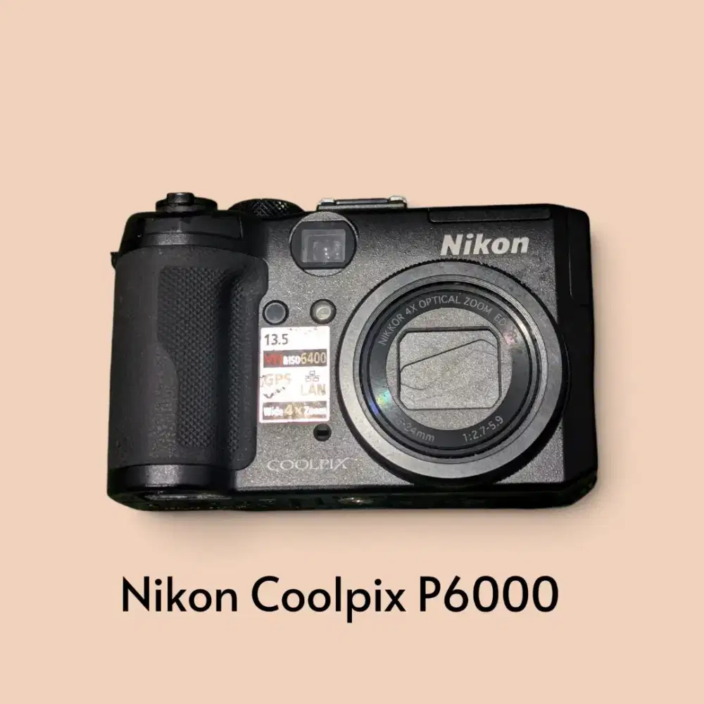Kamera Nikon Coolpix P6000 Minus