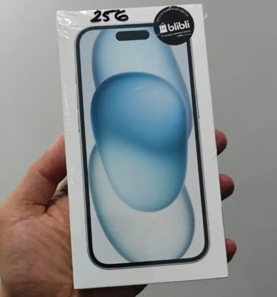 Iphone 15 256GB Blue BNIB Garansi Resmi iBox Indonesia