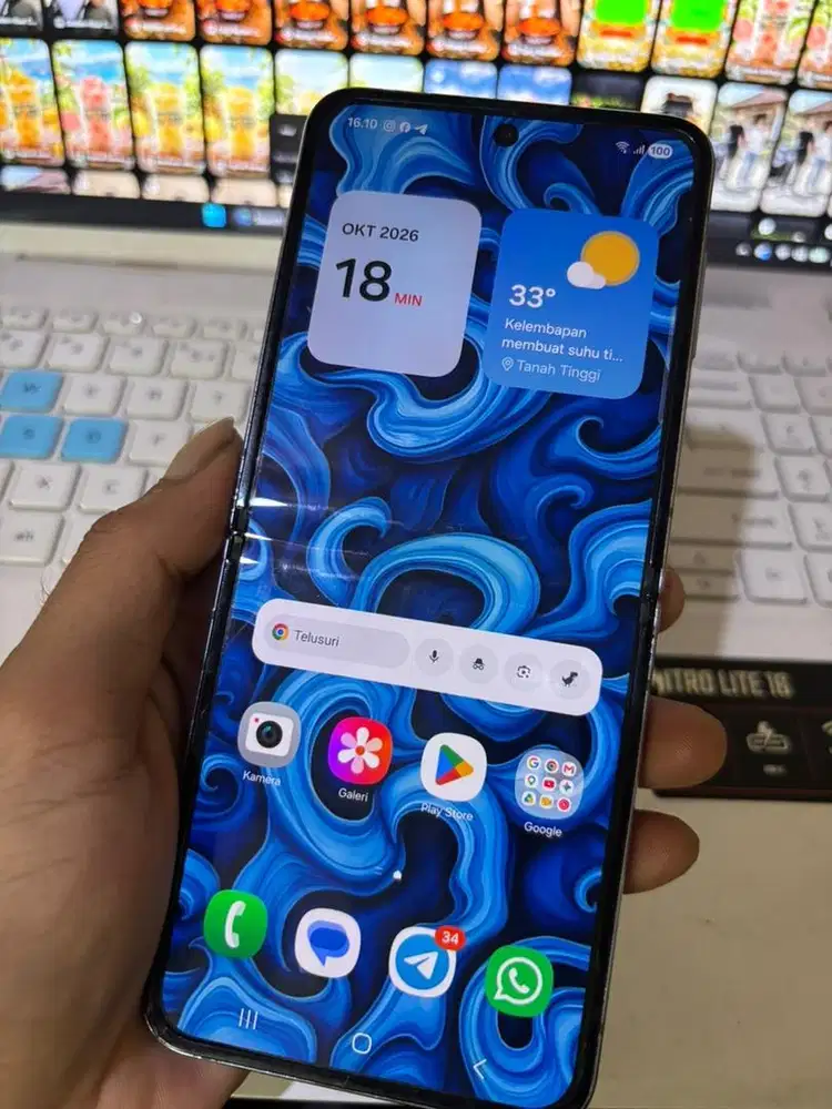 Samsung Z flip 4 8/128 Sein no minus