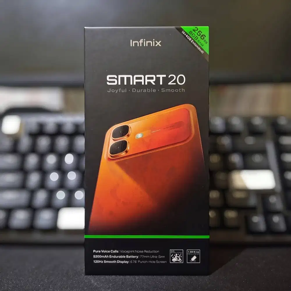 Infinix Smart 20 4/256 GB Segel Garansi Resmi