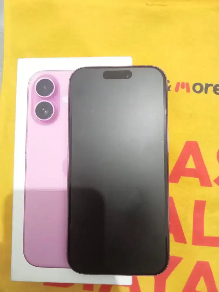 Iphone 16 128gb warna pink