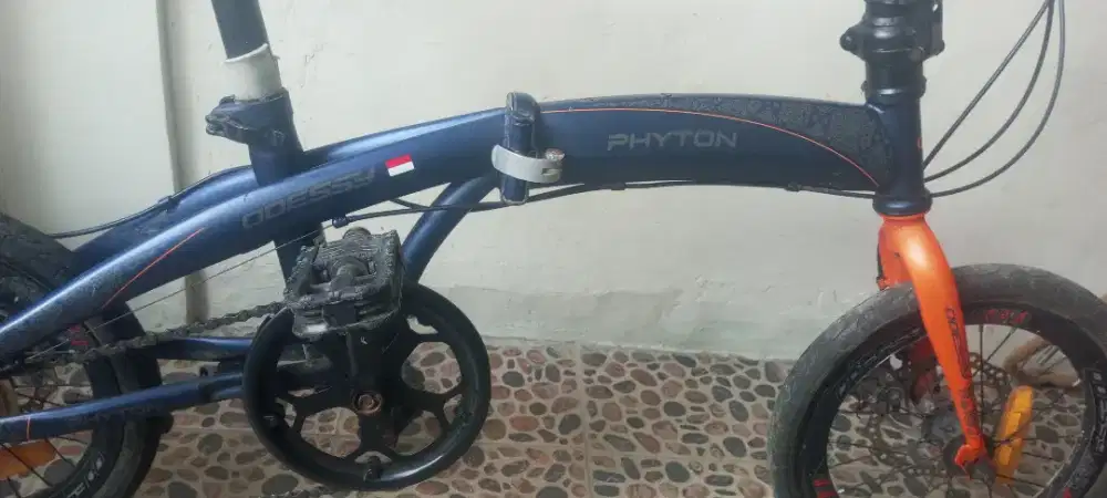 Jual sepeda lipat merk odesey phiton