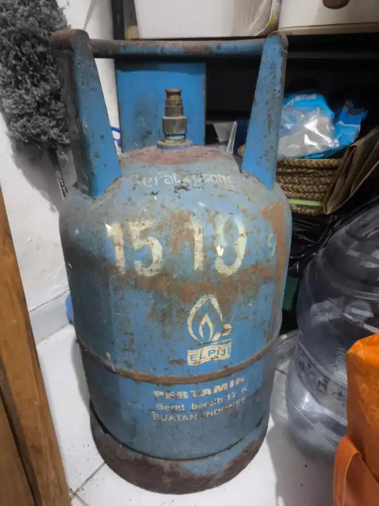 Jual Tabung Gas Elpiji Biru 15 KG Berisi – Bekas