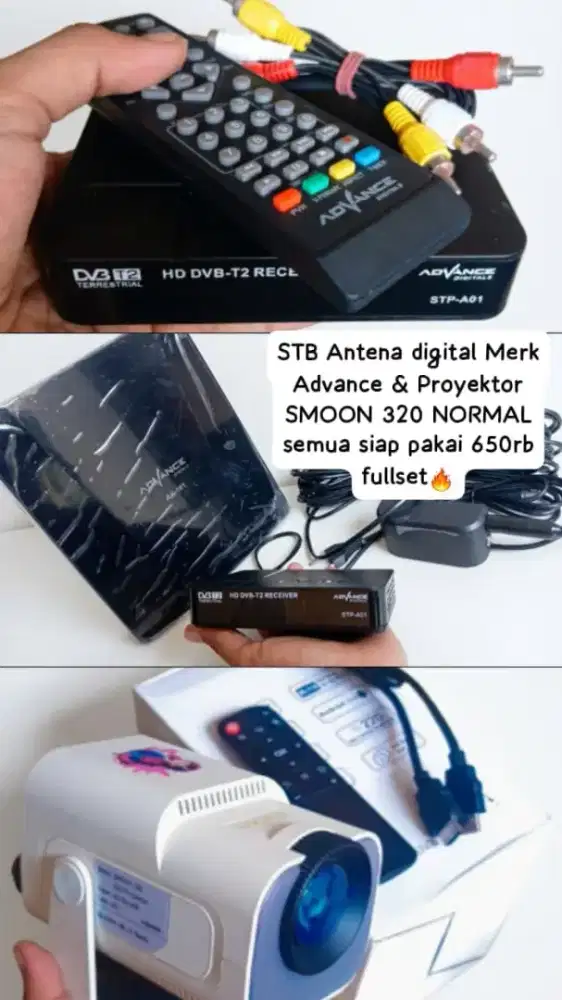 proyektor+stb+antena