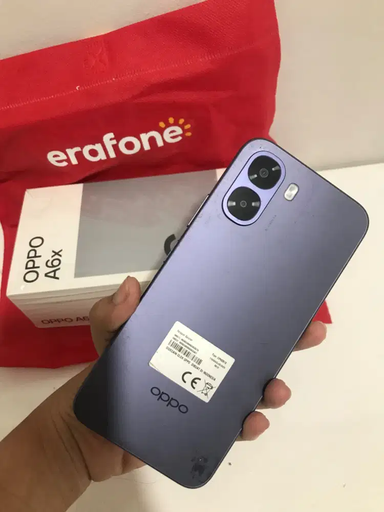 Jual hp oppo A6x masih seperti baru