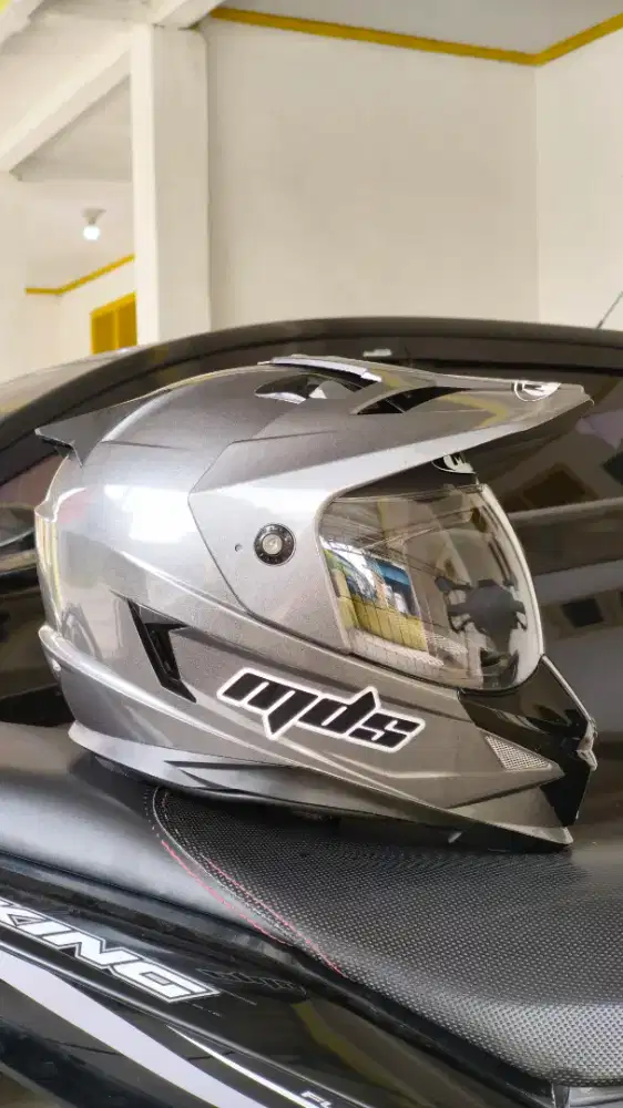 MDS full face super moto jarang pakai
