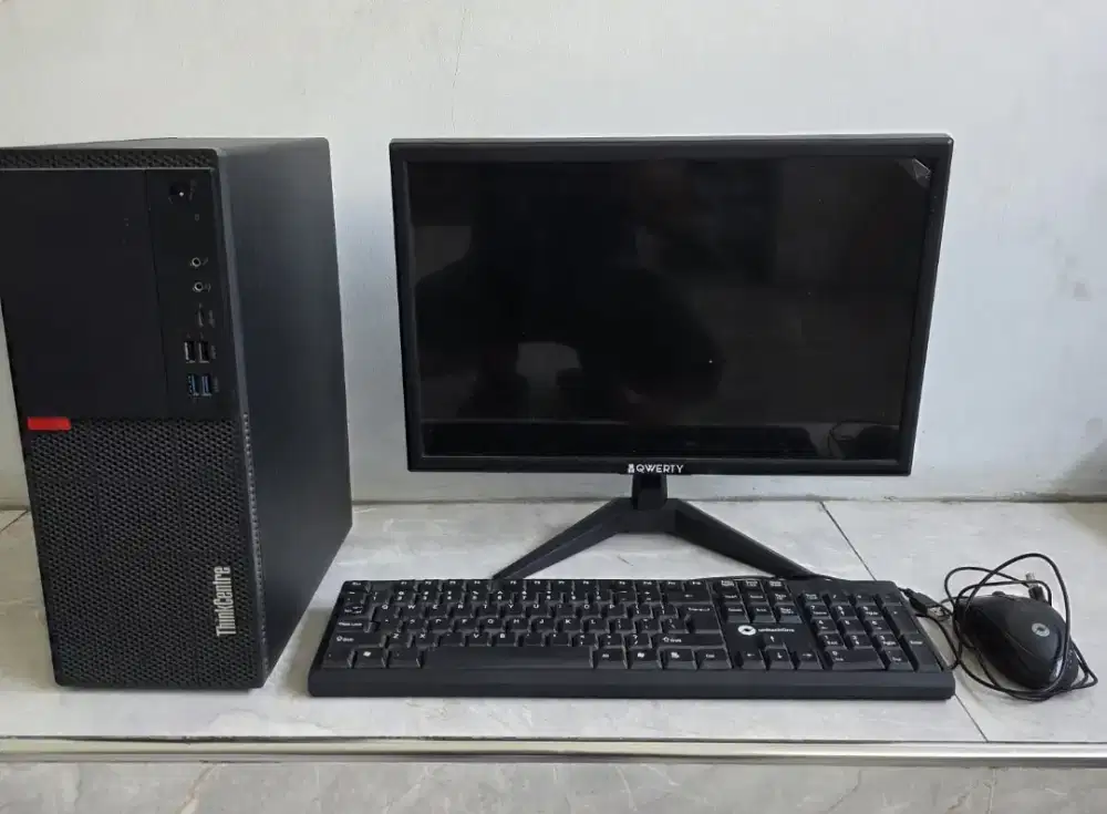 Komputer, CPU, mouse, keyboard