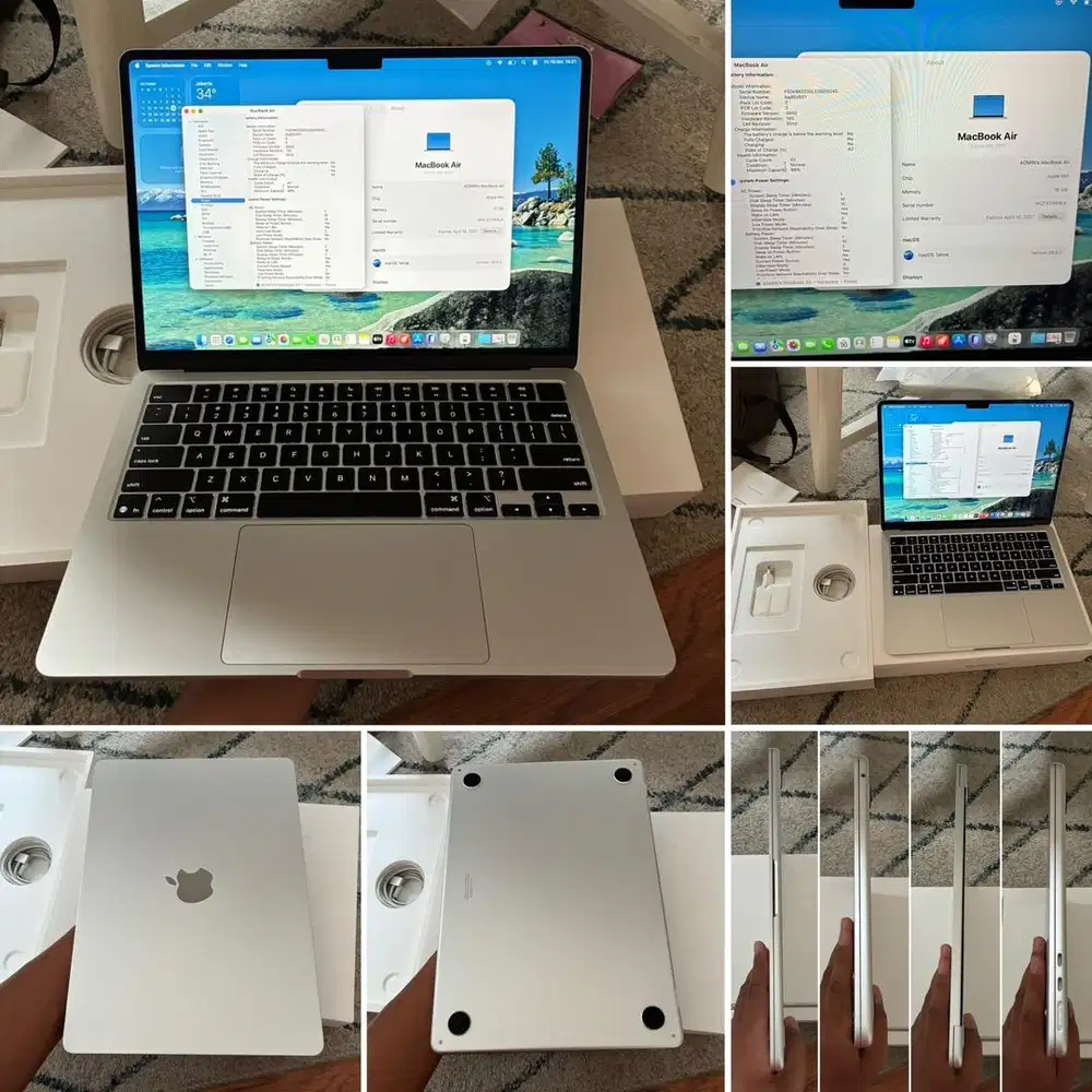 IBOX Macbook Air M4 13 inch ram 16 ssd 256 garansi ON 2027