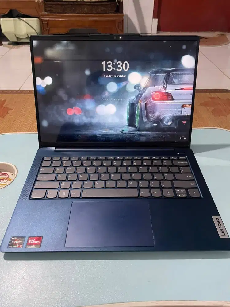 Laptop Tipis Kenceng Lenovo Ryzen 5 7530U RAM 16GB 8,5 Jt Nego