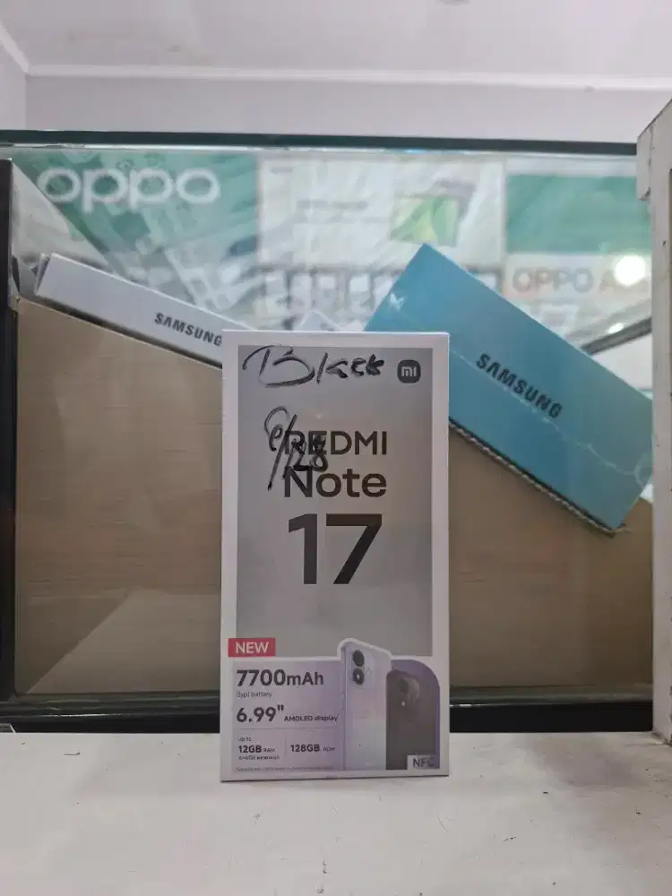 REDMI NOTE 17 6/128 NEW MURAH GARANSI RESMI