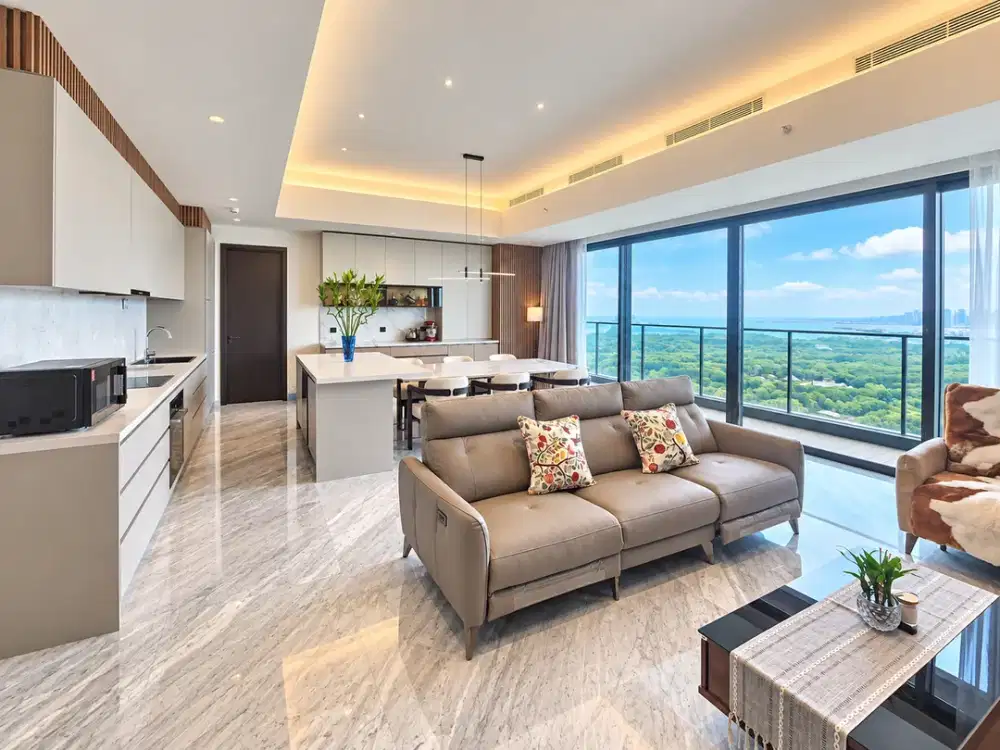 Apartemen Mewah Prestigious Adriya PIK Tower North 275m² 3+1BR Full Furnished Best View Pantai Indah Kapuk Jakarta Utara Sedayu